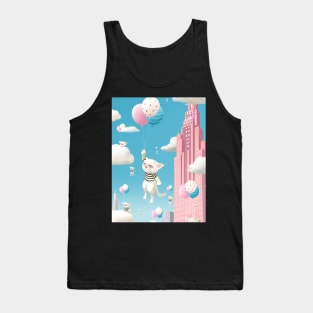 Cats with Balloons Tank Top